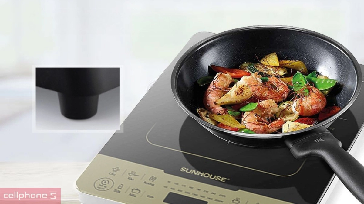 Bảng điều khiển bếp từ Sunhouse SHD6867