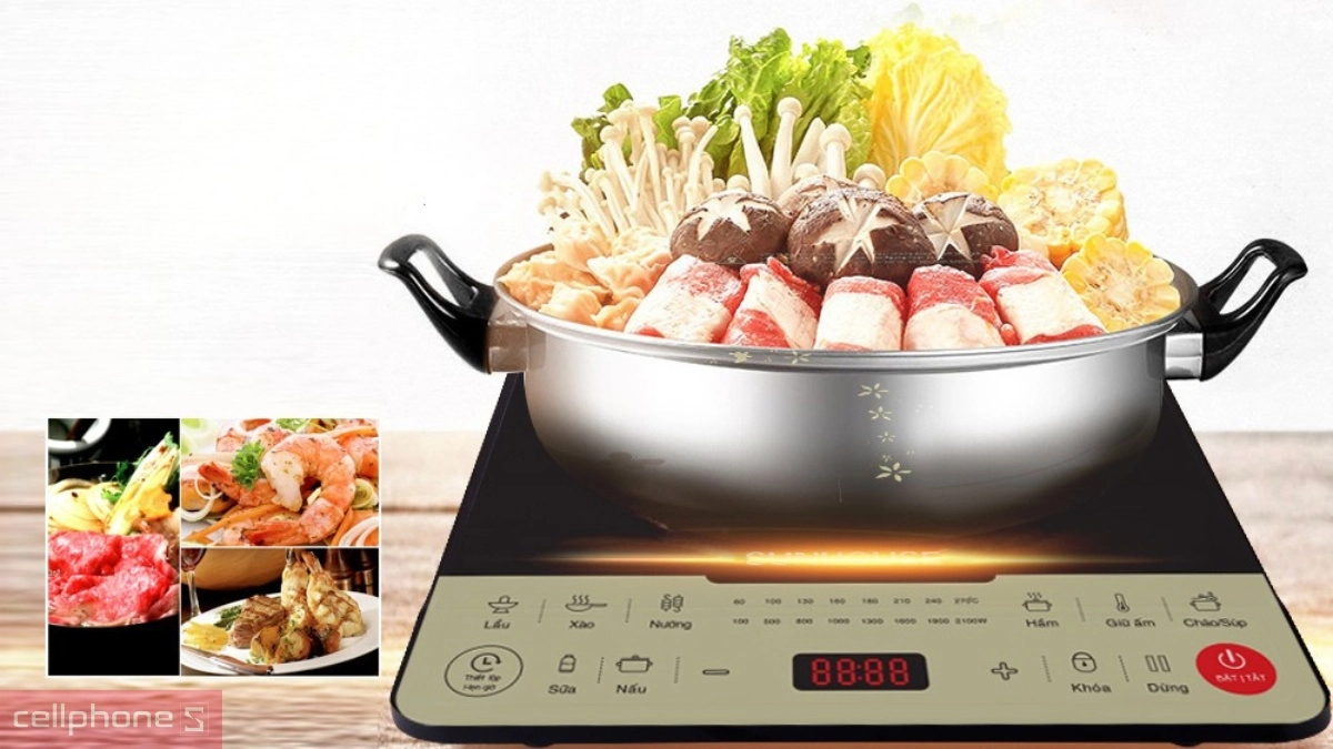 Công suất bếp từ Sunhouse SHD6867