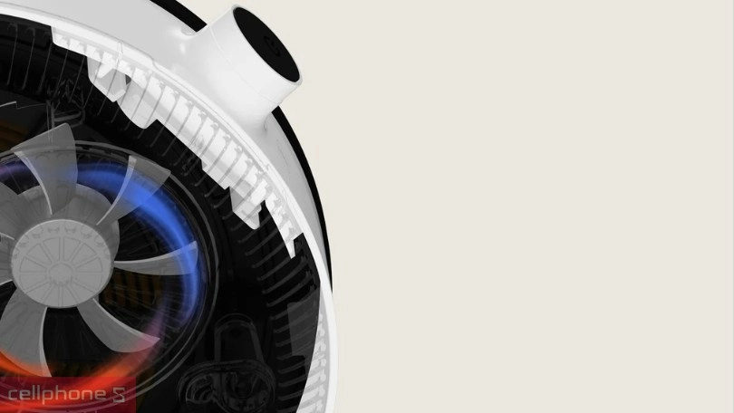 Tản nhiệt bếp điện từ Xiaomi Induction Cooker Lite EU