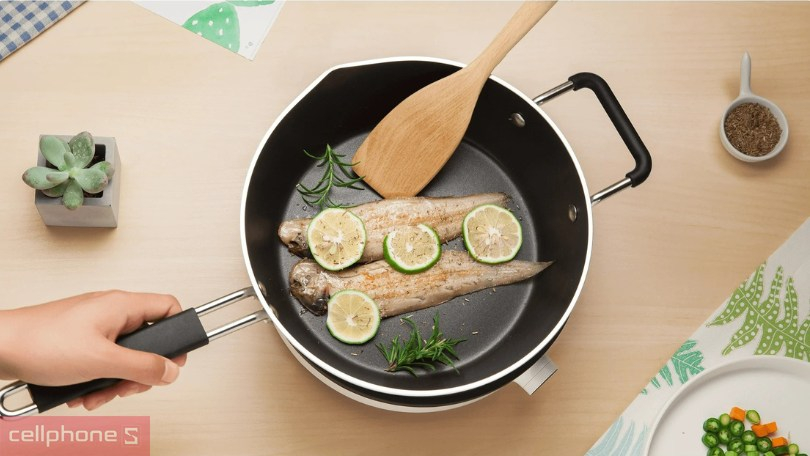 THiết kế bếp điện từ Xiaomi Induction Cooker Lite EU