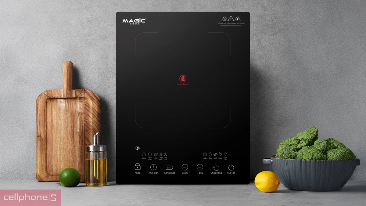 Độ tương thích bếp hồng ngoại Magic A-53