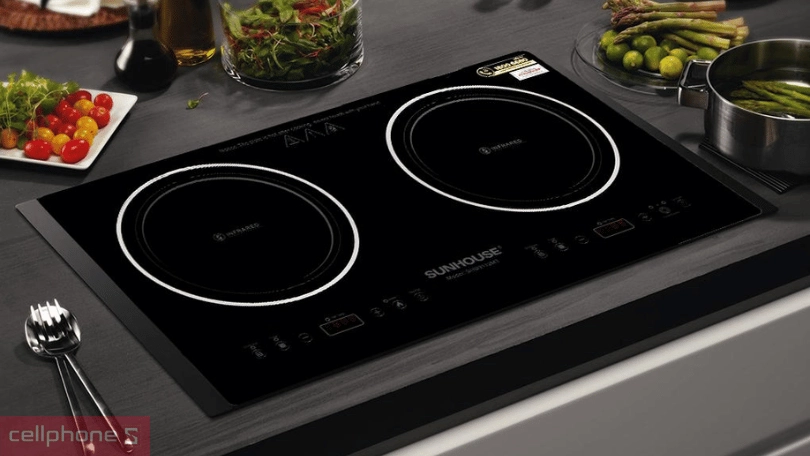 Bếp hồng ngoại thuộc dòng bếp kén nồi nhưng an toàn