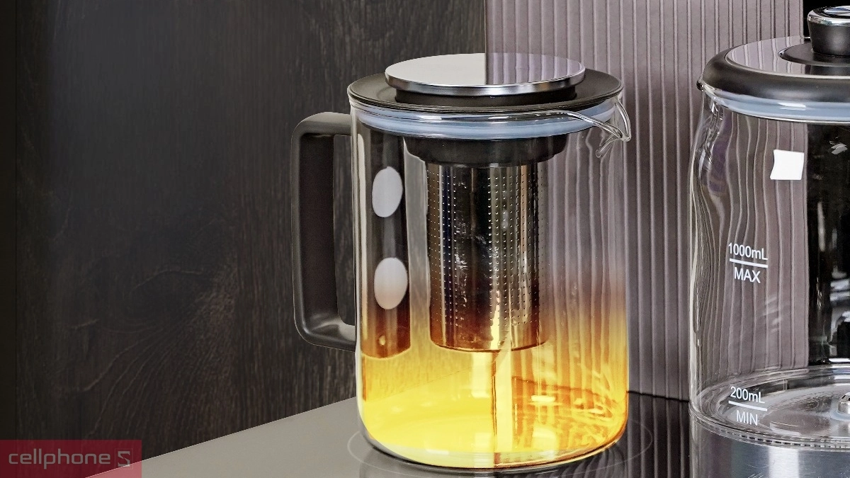 Bình pha chế của Cây nước nóng lạnh bàn trà FujiE TB238UV