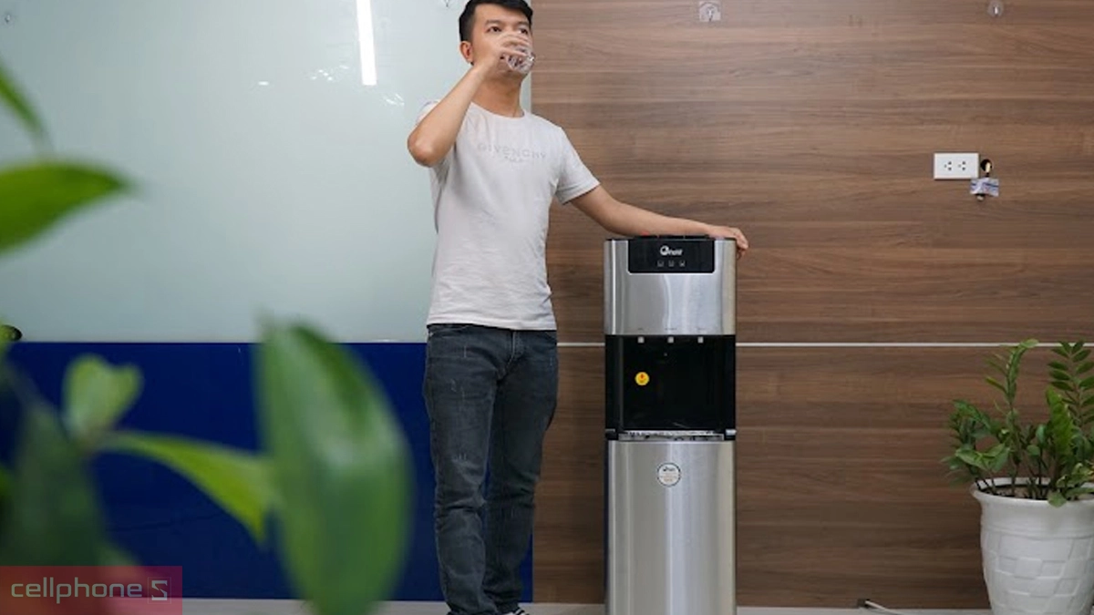 Độ an tâm khi sử dụng Cây nước nóng lạnh bình âm FujiE WD7500C