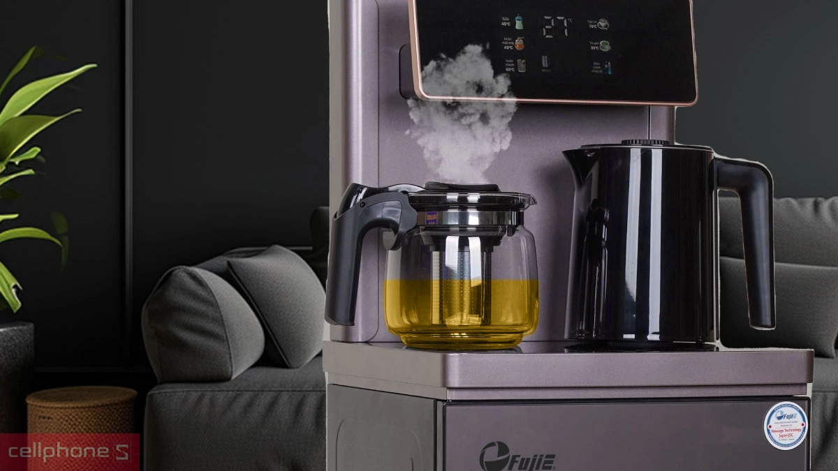 Công suất cây nước nóng lạnh kết hợp bàn trà FujiE TB245