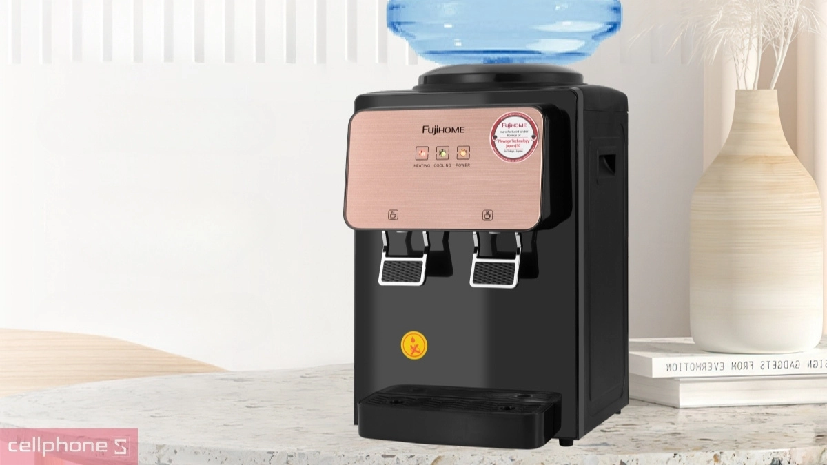 Công suất làm nóng của Cây nước nóng lạnh để bàn Mini FujiHome WD03E