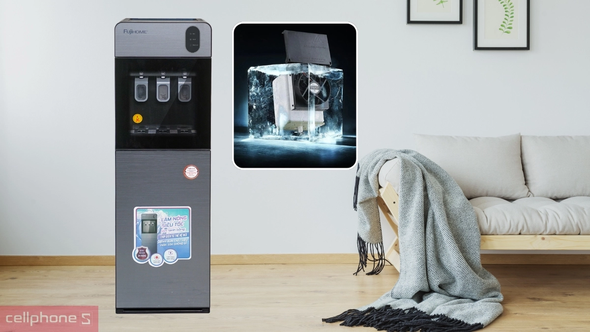Công nghệ cây nước nóng lạnh Fujihome WD210UE