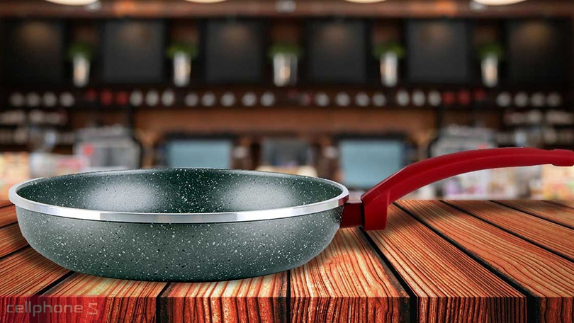 Chảo nhôm chống dính từ đáy Kangaroo 26cm KG654M - Sử dụng bền bỉ, an toàn cho sức khỏe