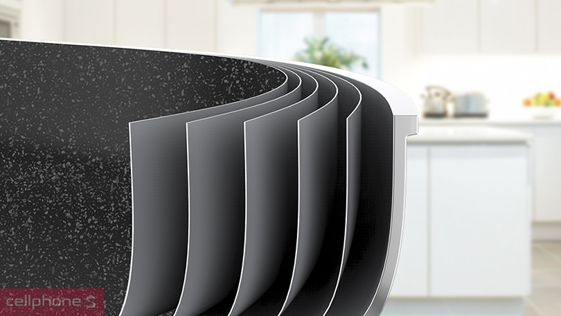 Thiết kế chảo Sunhouse SHS26MRD 26cm