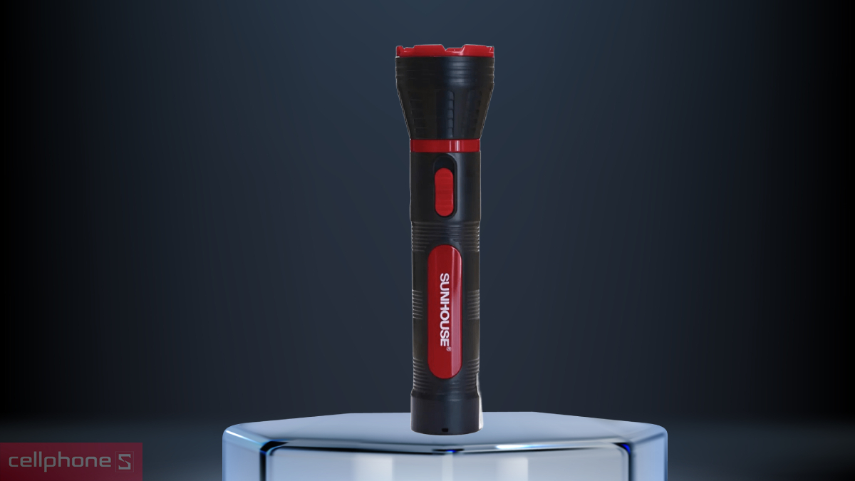 Thiết kế đèn pin tay cầm SUNHOUSE SHE-4131 cỡ trung