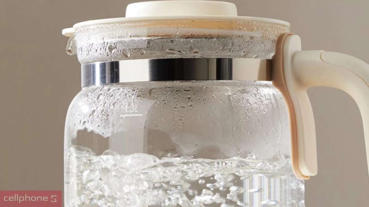 Khả năng đun nước máy đun nước pha sữa Bear WW-5H12N