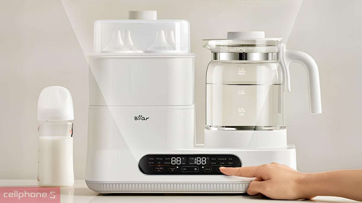 Điều khiển máy đun nước và hâm sữa tiệt trùng Bear WW-5H12V78
