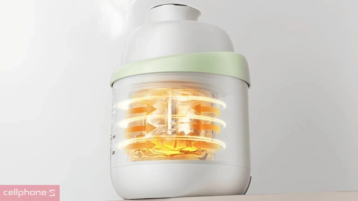 Động cơ tốc độ cao của máy xay nấu thức ăn Bear 0.35L BFM-045KN
