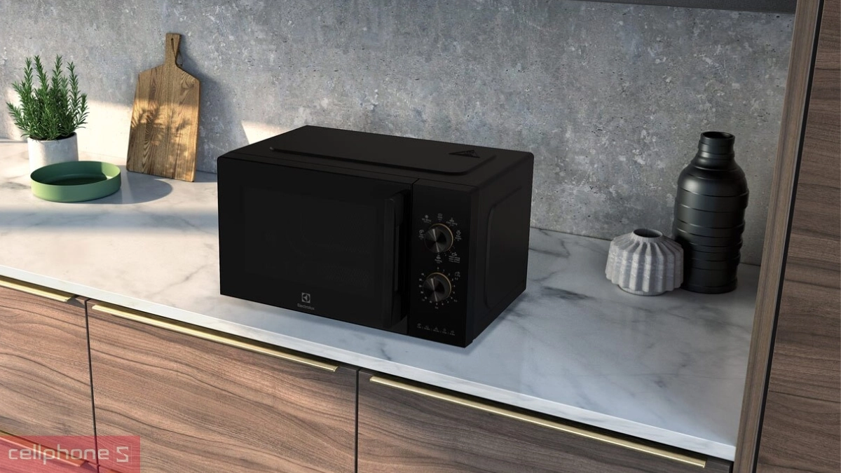 Thiết kế lò vi sóng có nướng Electrolux 20L EMG20K22B