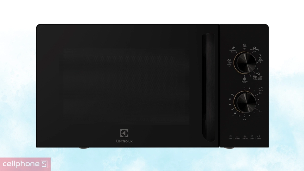 Công suất lò vi sóng có nướng Electrolux 20L EMG20K22B
