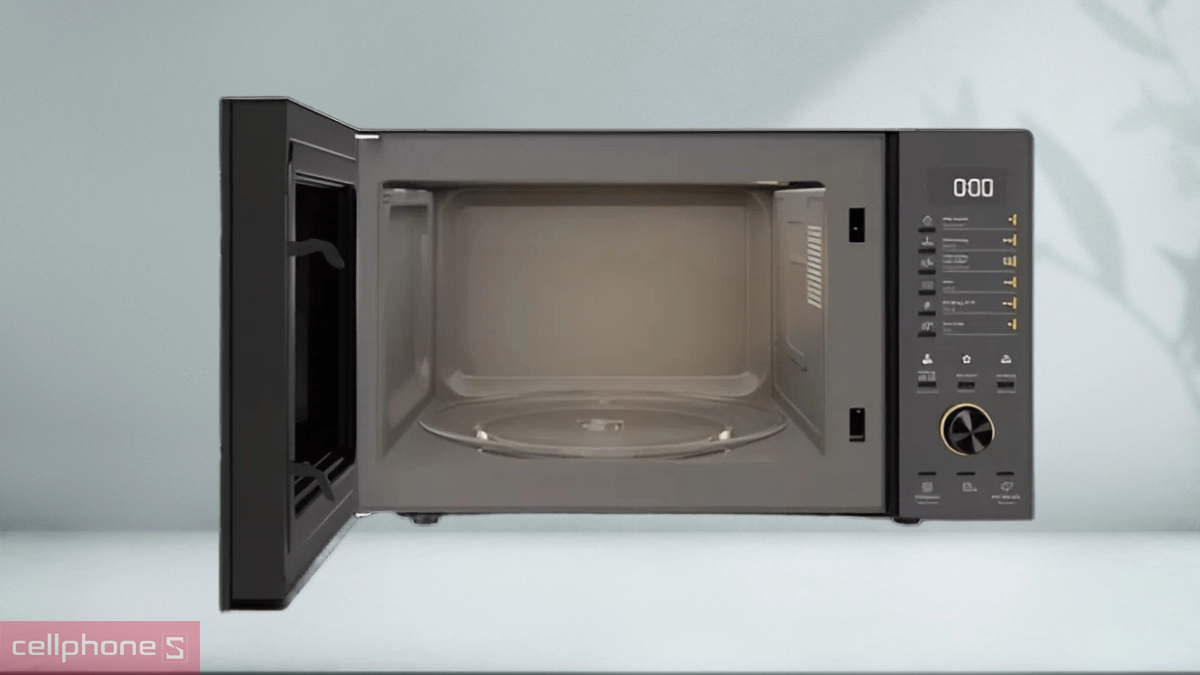 Khoang lò 30 lít rộng rãi của Lò vi sóng có nướng Electrolux 30L EMG30D22BM