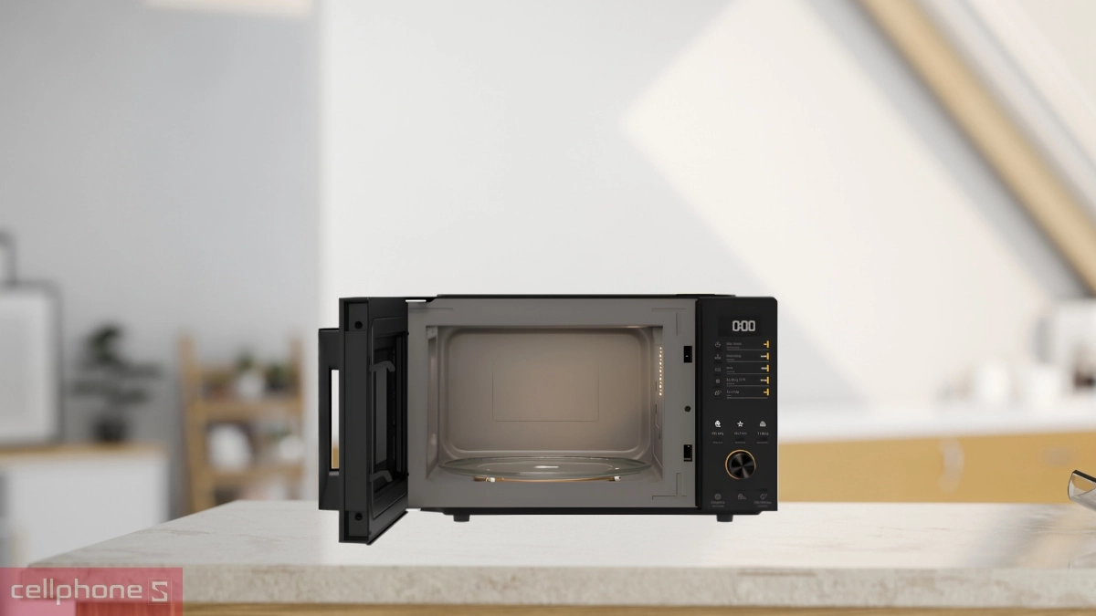Dung tích 23L của Lò vi sóng điện tử Electrolux 23L EMM23D22B