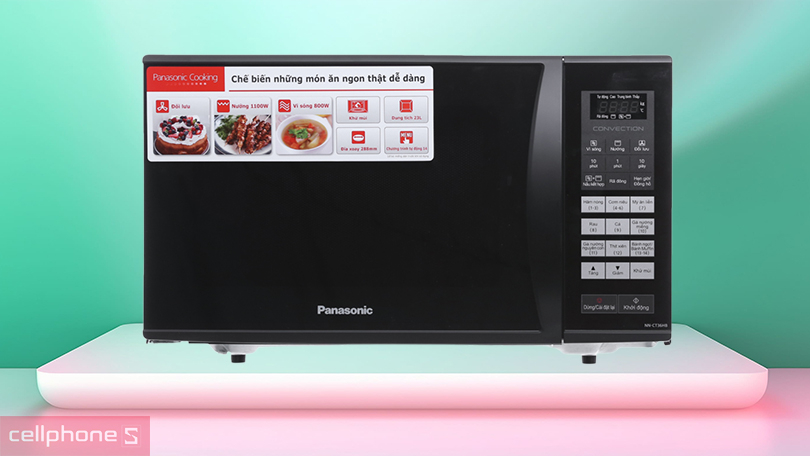 Lò vi sóng Panasonic NN-CT36HBYUE - Lựa chọn tối ưu cho căn bếp hiện đại