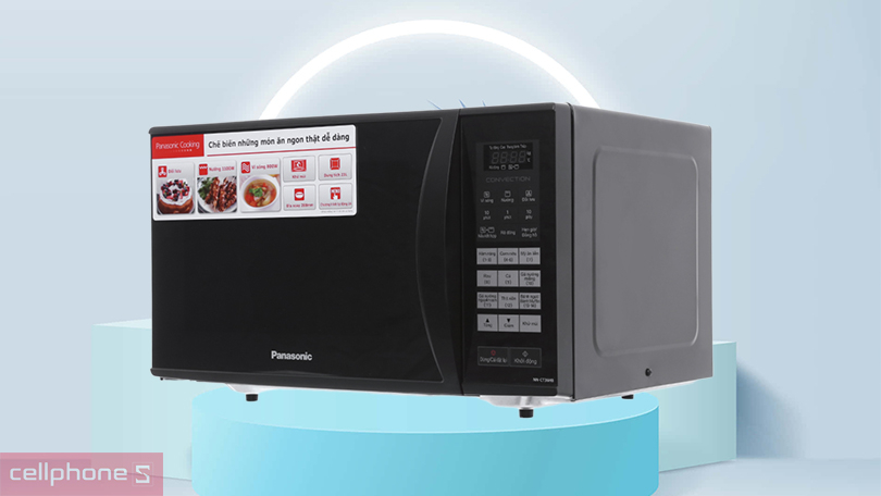 Lò vi sóng Panasonic NN-CT36HBYUE - Lựa chọn tối ưu cho căn bếp hiện đại