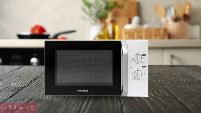 Hướng dẫn bước cơ bản để nấu thức ăn bằng lò vi sóng Panasonic NN-GM34JMYUE