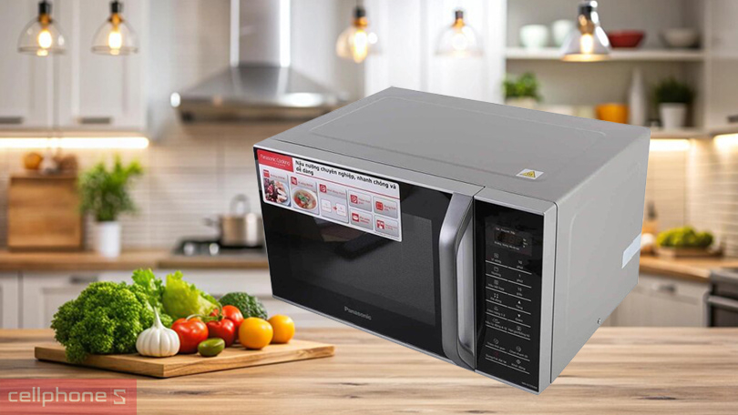 Lò vi sóng Panasonic NN-GT35HMYUE - Nấu nướng đa năng, tiện lợi
