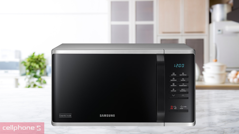 Vì sao nên mua lò vi sóng Samsung 23 Lít MS23K3513AS?