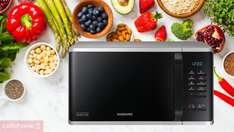 Tính năng lò vi sóng Samsung MS23K3513AS 23L