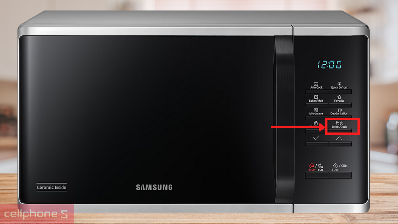 Cách sử dụng lò vi sóng không nướng Samsung 23 Lít MS23K3513AS