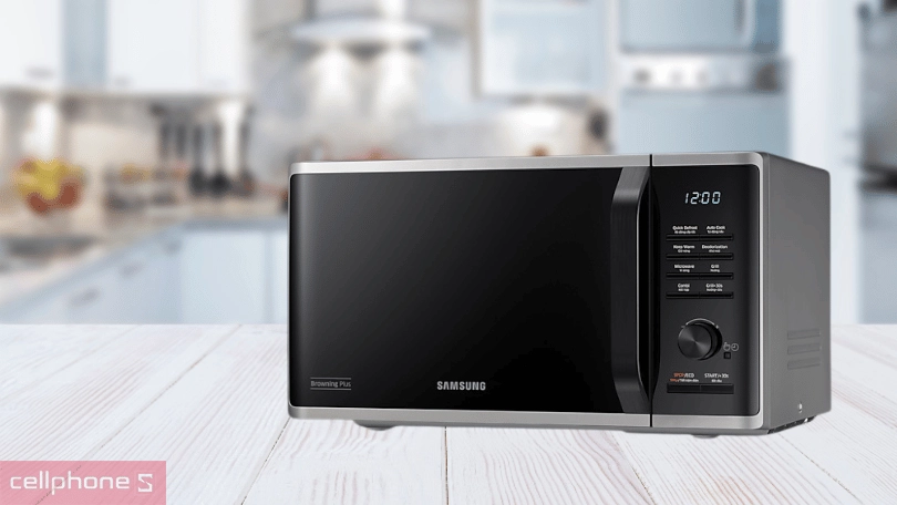 Dung tích, chế độ nấu và công suất của lò vi sóng Samsung MG23K3515AS