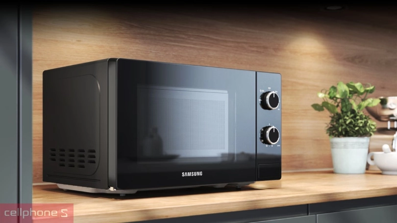 Lò vi sóng Samsung MS20A3010AL/SV 20L cơ không nướng – Đáp ứng tốt nhu cầu