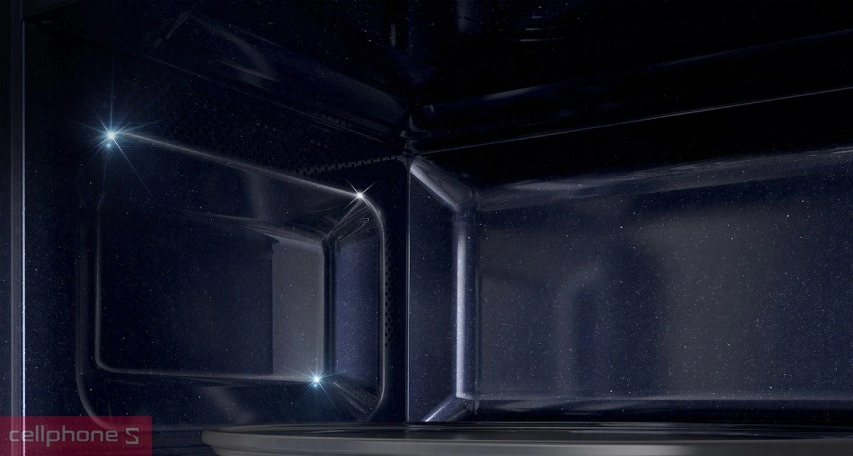 Thiết kế lò vi sóng Samsung MS23K3513AS 23L 800W