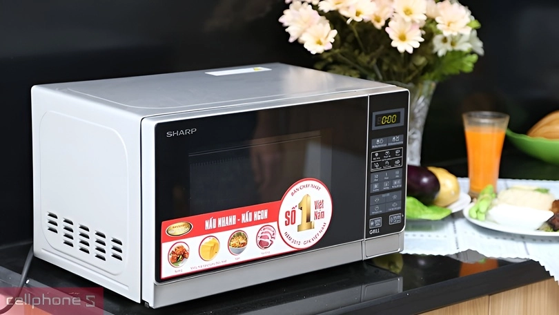 Lò vi sóng Sharp của nước nào?