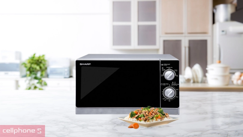 Vì sao nên mua lò vi sóng cơ không nướng SHARP R-205VN-S 20L?
