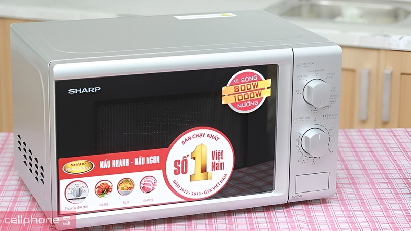 Lò vi sóng Sharp có gì nổi bật?