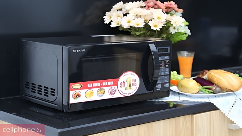 Lò vi sóng Sharp có gì nổi bật?