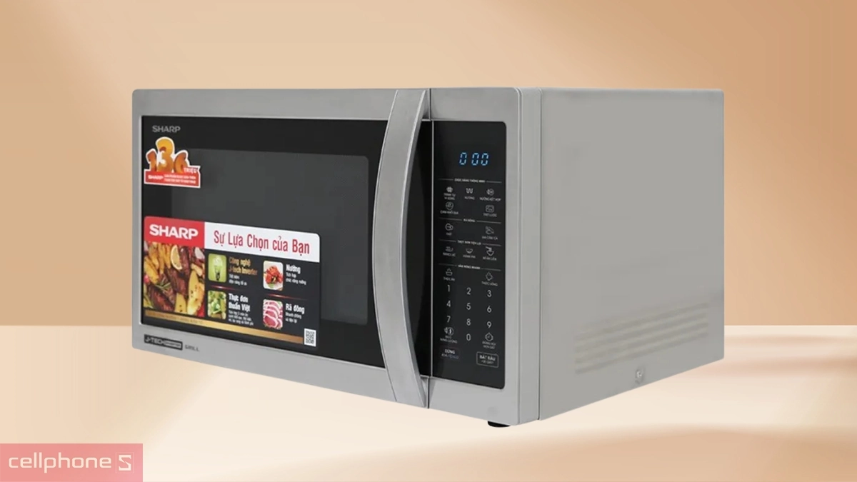 Dung tích nấu của lò vi sóng Sharp R-G52XVN-ST