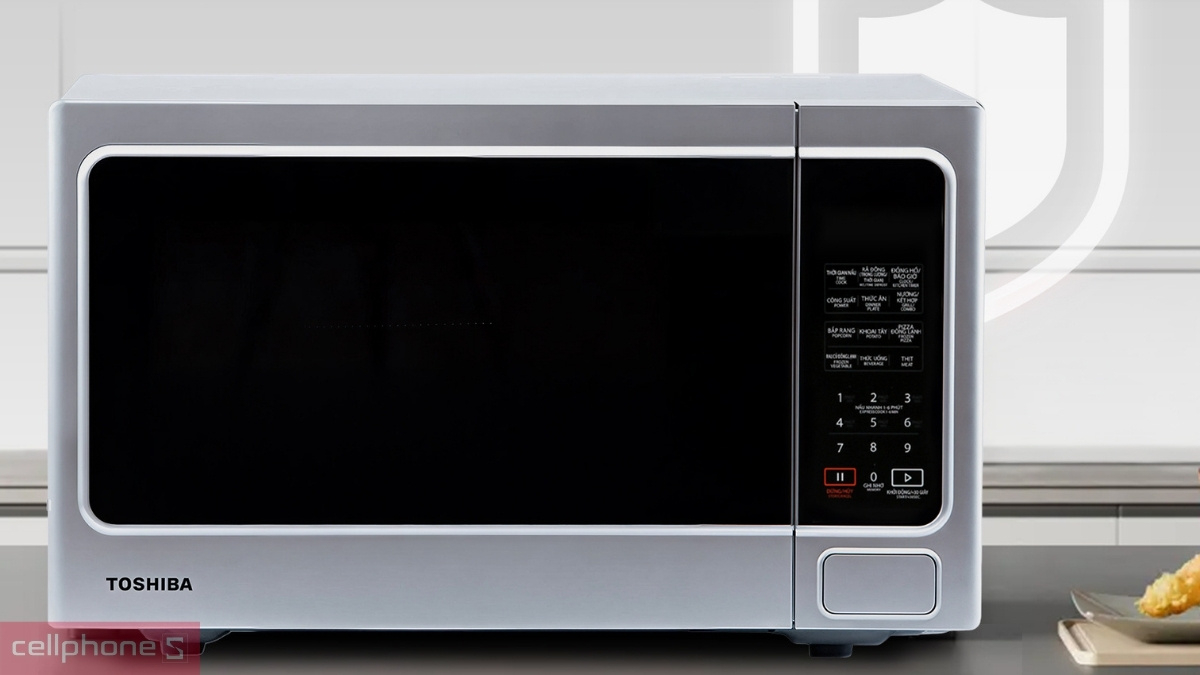 Tính năng hẹn giờ của Lò vi sóng có nướng Toshiba 34L ER-SGS34(S1)VN