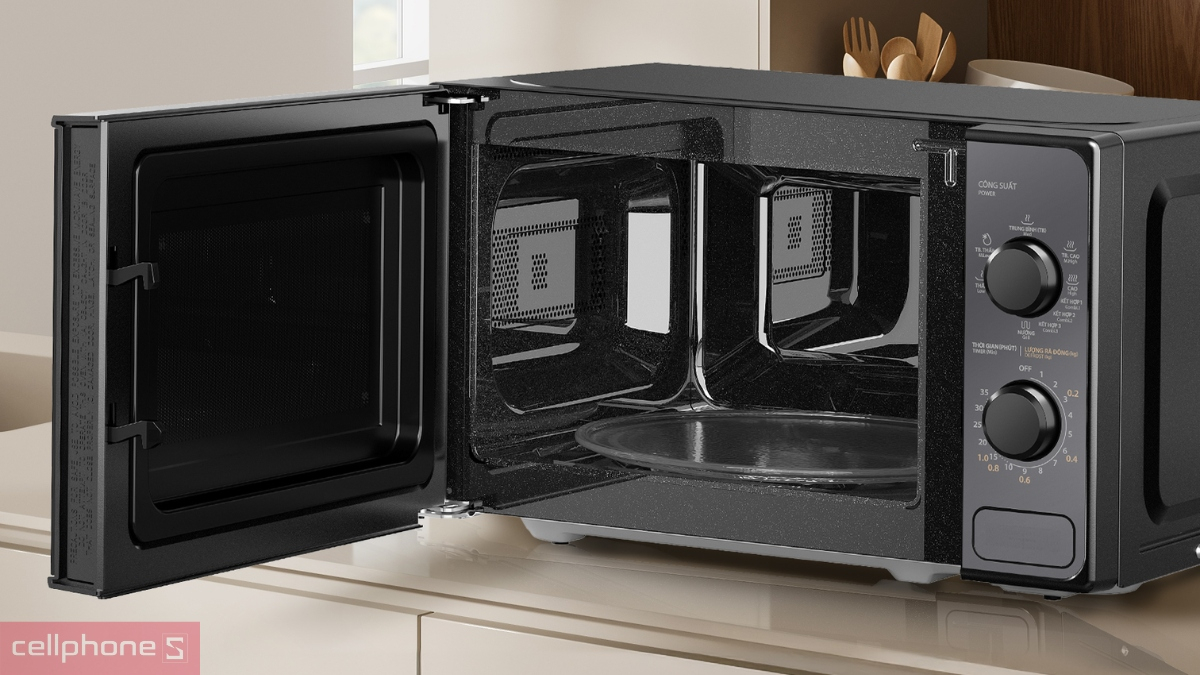 Dung tích lò vi sóng Toshiba 20L MM2-MG20PE(BM)VN