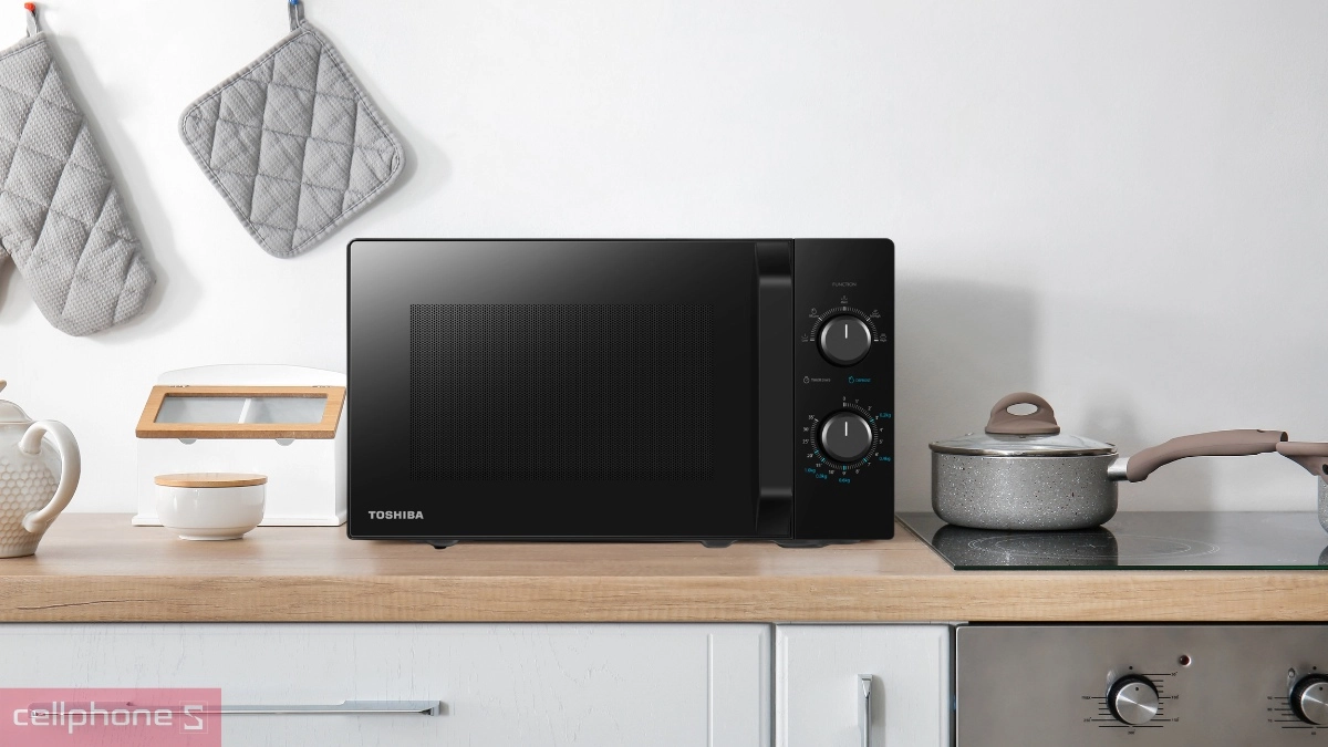 Thiết kế lò vi sóng Toshiba 20L MW2-MM20P