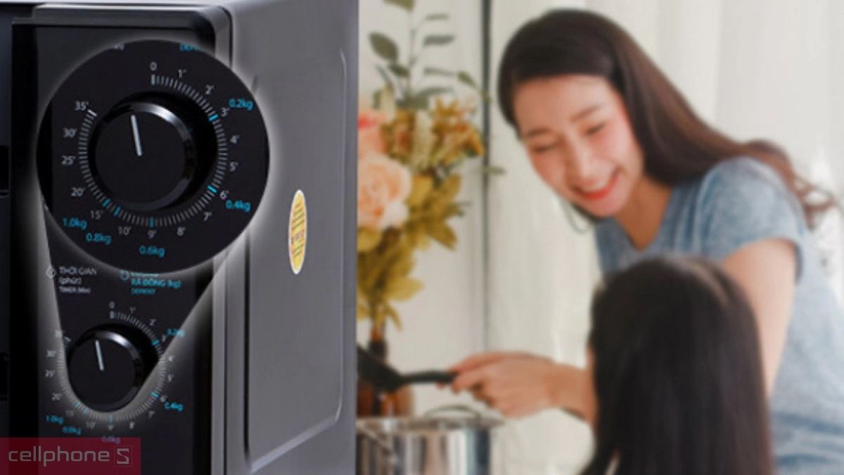 Hẹn giờ 35 phút của Lò vi sóng Toshiba 24L MW2-MM24PC(BK)