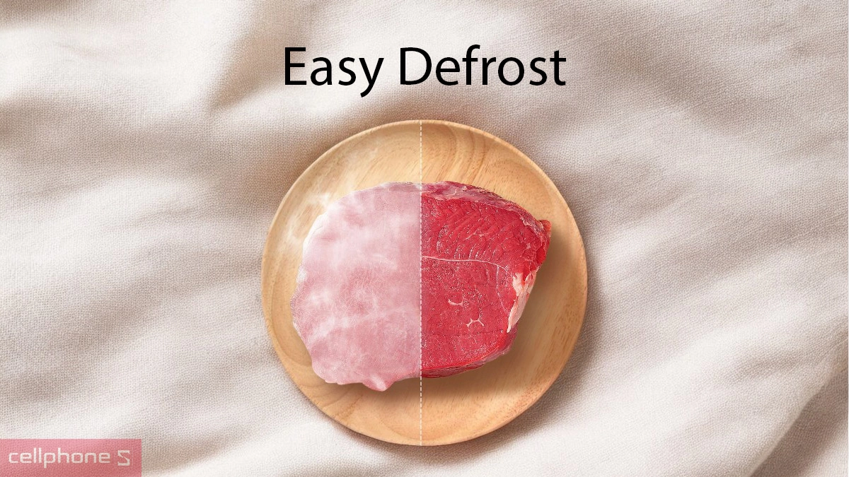 Công nghệ rã đông trên lò vi sóng Toshiba MM-EM25PE(BM)