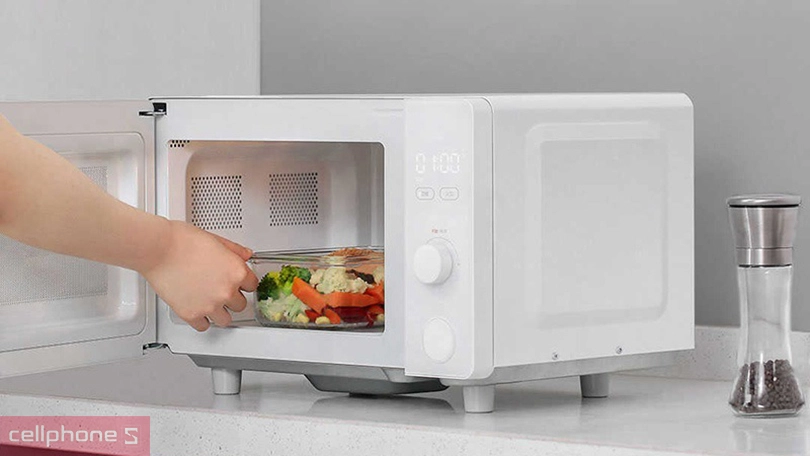 Thiết kế lò vi sóng Xiaomi 20L