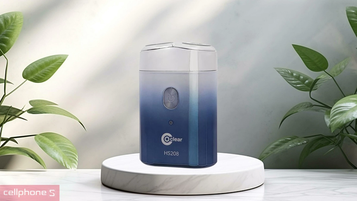 Khả năng kháng nước, pin của máy cạo râu Coclear HS208