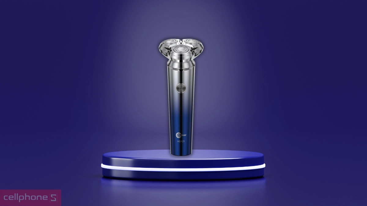 Thiết kế bên ngoài của máy cạo râu Coclear HS921