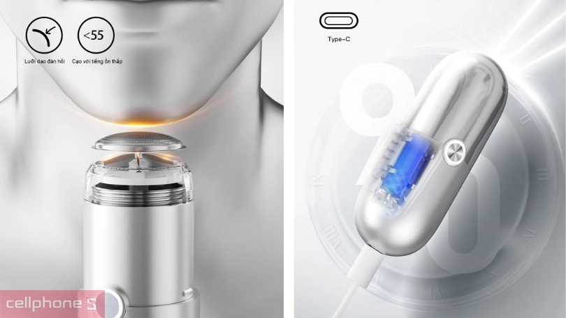 Đầu cạo máy cạo râu Enchen X5