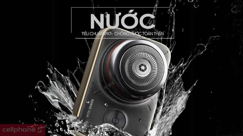 Kháng nước trên máy cạo râu Eroc Mini MZDF013