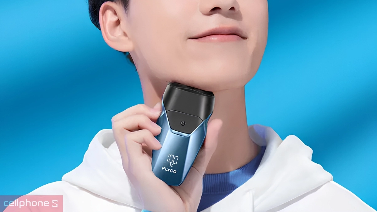 Chế độ máy cạo râu điện xoay Flyco FS889VN