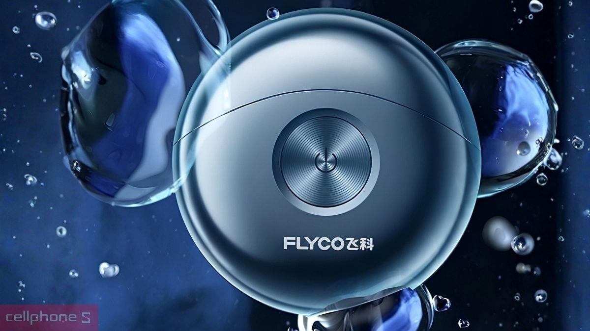 Công nghệ kháng nước máy cạo râu điện xoay Flyco FS891VN
