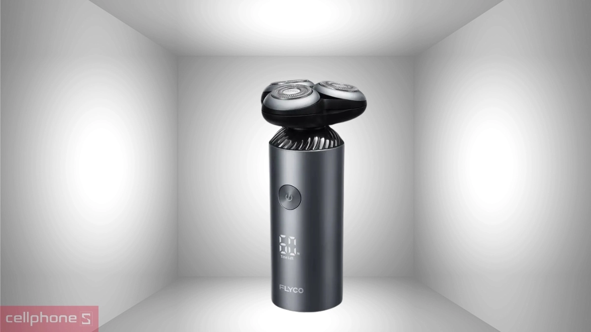 Màn hình LED máy cạo râu điện xoay Flyco FS965VN