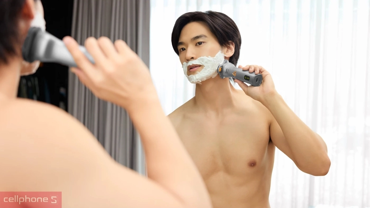Lớp phủ SkinGlide cạo râu nhẹ nhàng